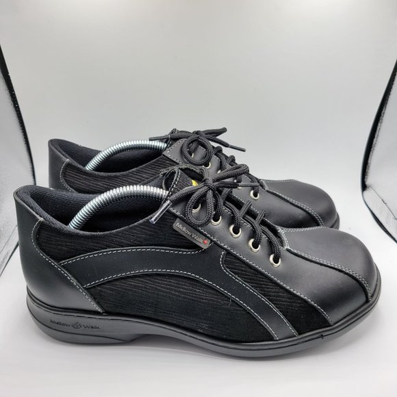 Mellow Walk DAISY Women's Safety Shoes Black SD 420092  US Size 9E - Picture 1 of 6